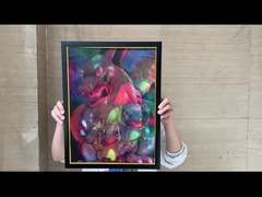 DGZ Ναρούτο Μέσι Ρονάλντο Αθλητισμός 3D Flip Motion Αινίκι 40*60cm