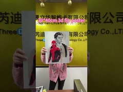 DGZ Ναρούτο Μέσι Ρονάλντο Αθλητισμός 3D Flip Motion Αινίκι 40*60cm