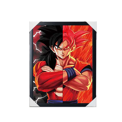 Ζεστή πώληση Anime Dragon Ball 3d Λενικουρικό φύλλο Ολογραφικό Λεντικουρικό Anime αφίσα 3d Εικόνα για τοίχο