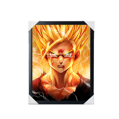 Γιαπωνέζικο κόμικ Dragon Ball One Piece Demon Slayer Bleach 3D εκτύπωση Anime κρεμασμένες εικόνες τοίχος διακόσμηση ρόλοι αφίσα