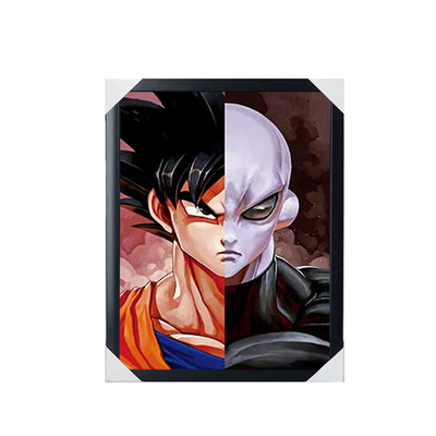 Γιαπωνέζικο κόμικ Dragon Ball One Piece Demon Slayer Bleach 3D εκτύπωση Anime κρεμασμένες εικόνες τοίχος διακόσμηση ρόλοι αφίσα