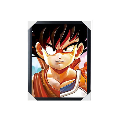 Ζεστή πώληση Anime Dragon Ball 3d Λενικουρικό φύλλο Ολογραφικό Λεντικουρικό Anime αφίσα 3d Εικόνα για τοίχο