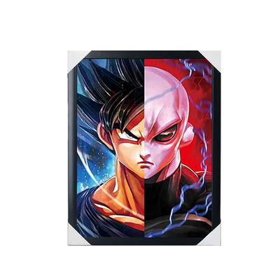 Ζεστή πώληση Anime Dragon Ball 3d Λενικουρικό φύλλο Ολογραφικό Λεντικουρικό Anime αφίσα 3d Εικόνα για τοίχο