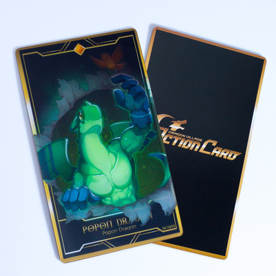 Πλήρης έγχρωμη εκτύπωση PET Custom Lenticular Card 3D Lenticular Printing Card