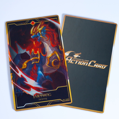 Πλήρης έγχρωμη εκτύπωση PET Custom Lenticular Card 3D Lenticular Printing Card