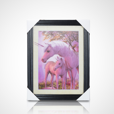 3D φακοειδής ζωγραφική αφίσα PET 30*40cm 5D φακοειδής αφίσα τίγρεις 3D ζωγραφική με μαύρο πλαίσιο για διακόσμηση σπιτιού