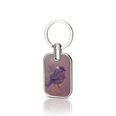 Χονδρικό Τύπωση Custom Keychain Cut Διαφανής Διπλής Πλευρής Ακρυλικής Ετικέτας Κλειδί Κρατήρα Κατασκευασμένο στην Κίνα από Χάλυβα Χάλυβα