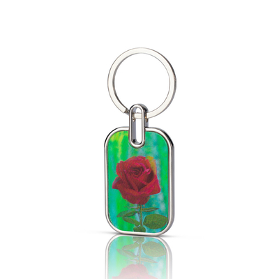 Χονδρικό Τύπωση Custom Keychain Cut Διαφανής Διπλής Πλευρής Ακρυλικής Ετικέτας Κλειδί Κρατήρα Κατασκευασμένο στην Κίνα από Χάλυβα Χάλυβα