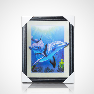 3D ταινία αφίσα anime Flip Picture 3d Animal αφίσα 3d φακοειδές πλαίσιο αφίσα για τοίχο τέχνης