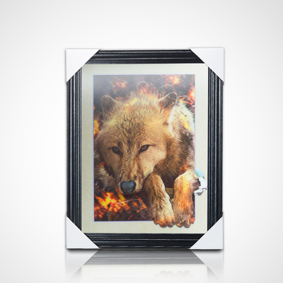 3D ταινία αφίσα anime Flip Picture 3d Animal αφίσα 3d φακοειδές πλαίσιο αφίσα για τοίχο τέχνης