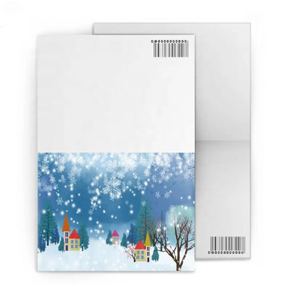 Προσαρμοσμένες φακοειδείς 3D κάρτες χαιρετισμού για την γιορτή των Χριστουγέννων