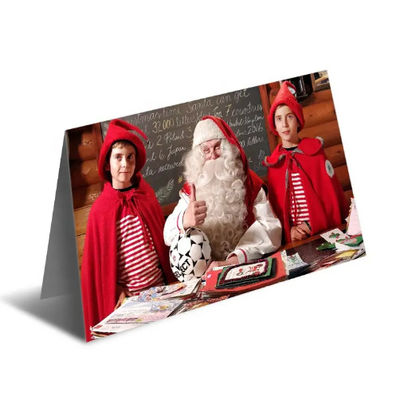 Προσαρμοσμένες φακοειδείς 3D κάρτες χαιρετισμού για την γιορτή των Χριστουγέννων