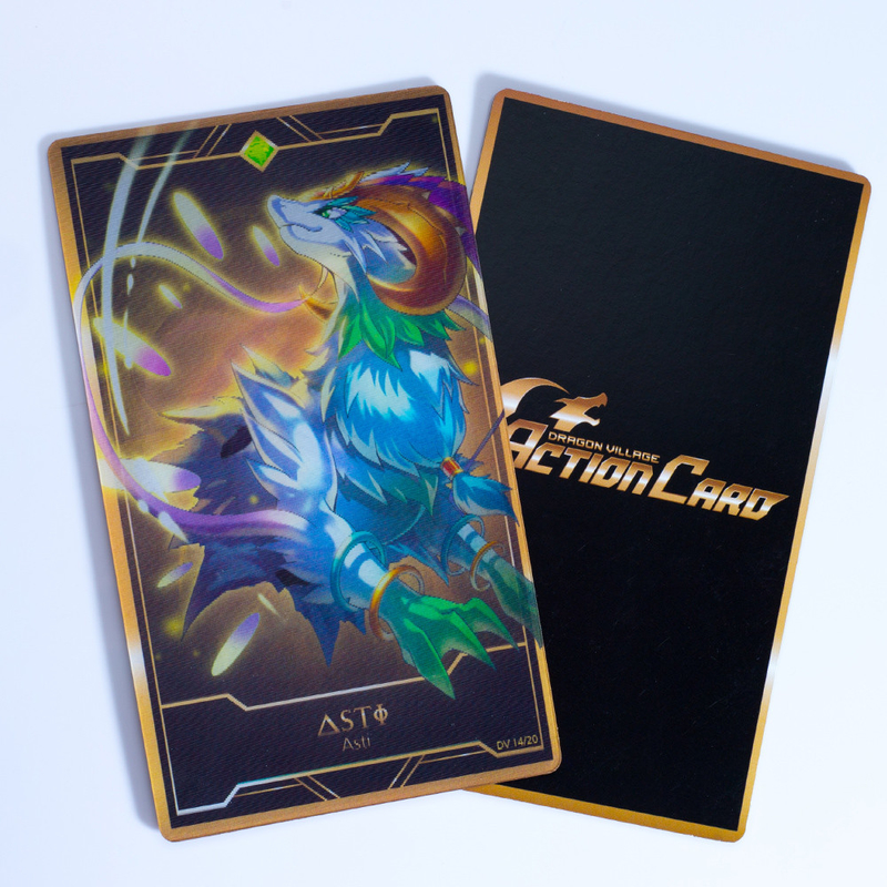 Πλήρης έγχρωμη εκτύπωση PET Custom Lenticular Card 3D Lenticular Printing Card