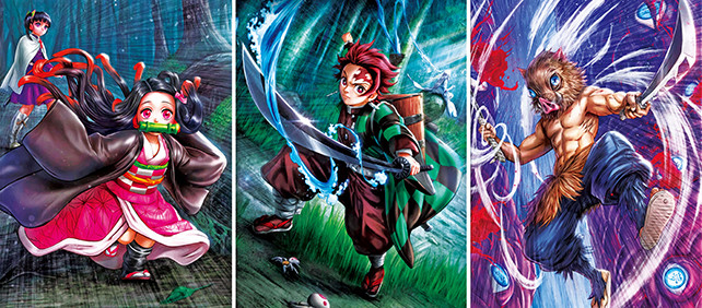 Προσαρμοσμένη Luffy PET 3D φακοειδής αφίσα Demon Slayer Jujutsu Kaisen Anime αυτοκόλλητο και φακοειδής αλυσοπρίονα Man Anime αφίσα