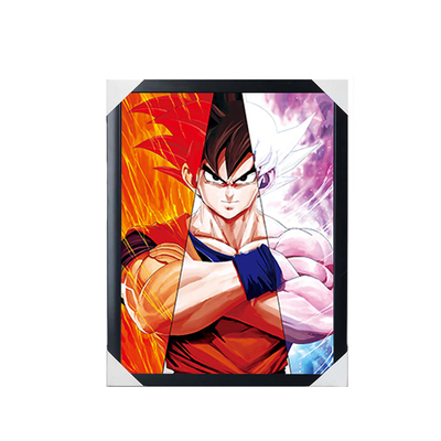 Ζεστή πώληση Anime Dragon Ball 3d Λενικουρικό φύλλο Ολογραφικό Λεντικουρικό Anime αφίσα 3d Εικόνα για τοίχο